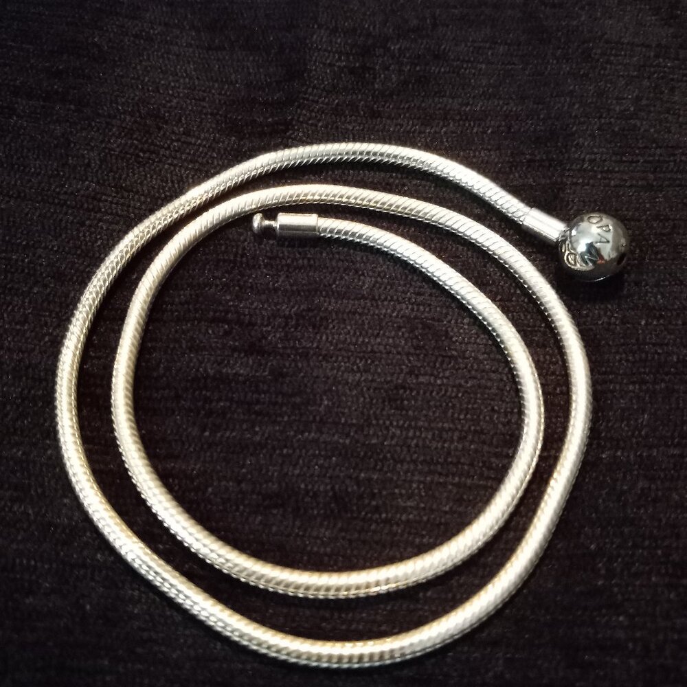 Pandora Moments Necklace in Silver - 17"